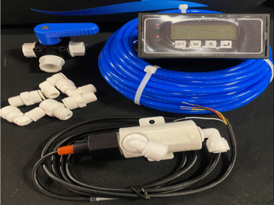 Watermaker Install Kit No2 with Panel Mount TDS Meter and Manual Valve