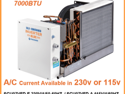 Frigomar 7,000BTU 233/115VAC SCU07VFD-E / A