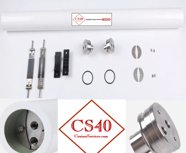 CS 2540 40" x 2.5" RO Pressure Vessel