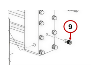PLASTIC SERTO FITTING 6X8 - MALE ADAPTOR UNION 1/4"