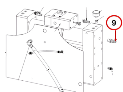 PVC FITT - HOSEBARB 1/2" DIAM. 20-22