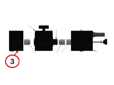 LEFT VALVE ZEN 100 ASSEMBLED