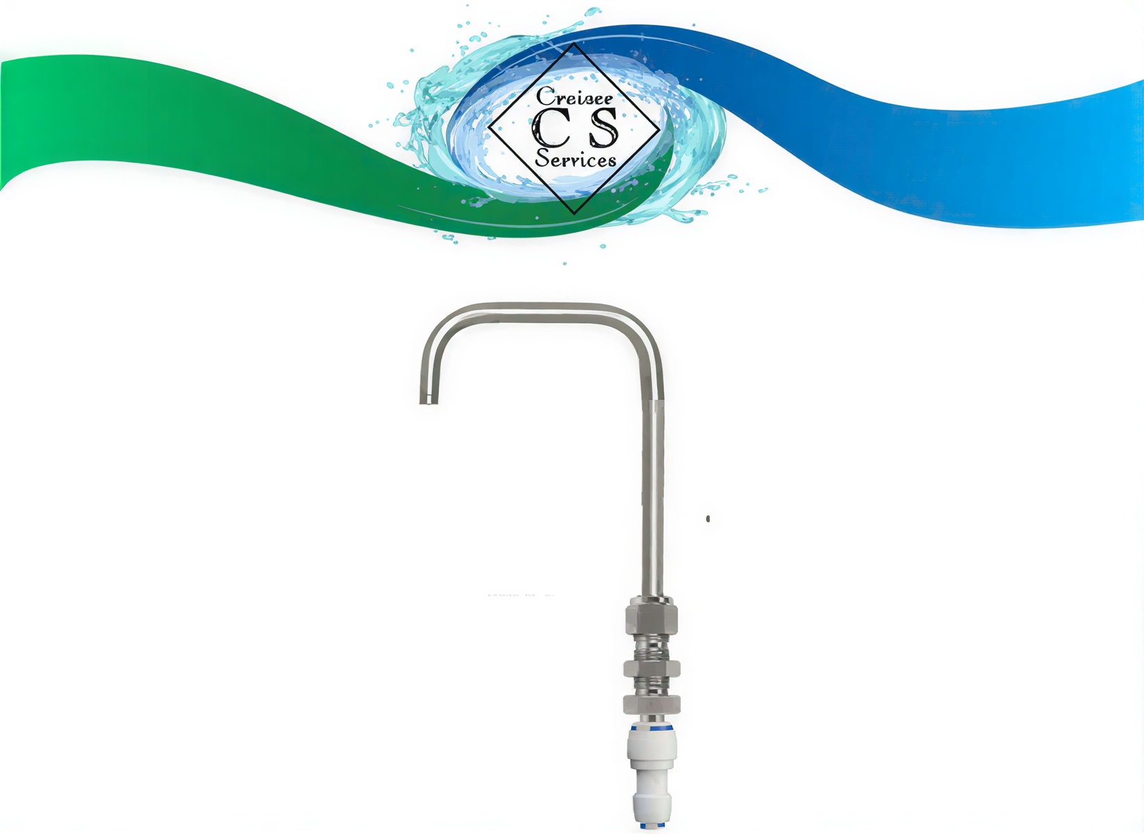 Watermaker-Shark Purge Spout 316SS