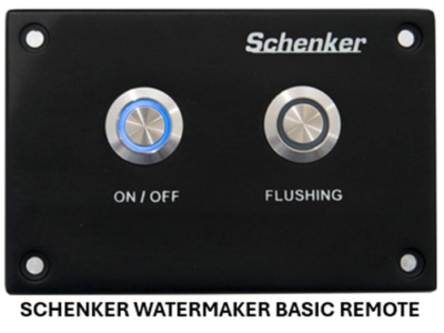 Schenker Watermaker Basic Control Panel