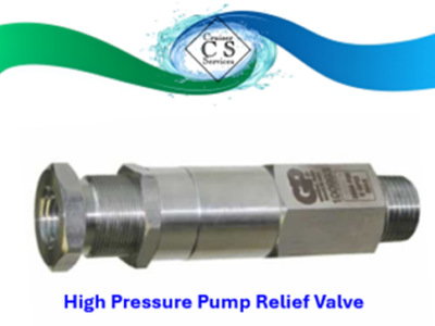 Watermaker High Pressure Pump Relief Valve