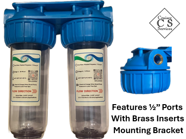 Watermaker Duel Stage Pre-Filter Housing