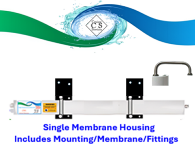 Watermaker CS 2540 40" x 2.5" Single RO Pressure Vessel Upgrade for CS-20
