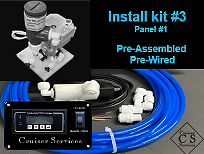 Watermaker Install Kit 3 (Panel Option A)